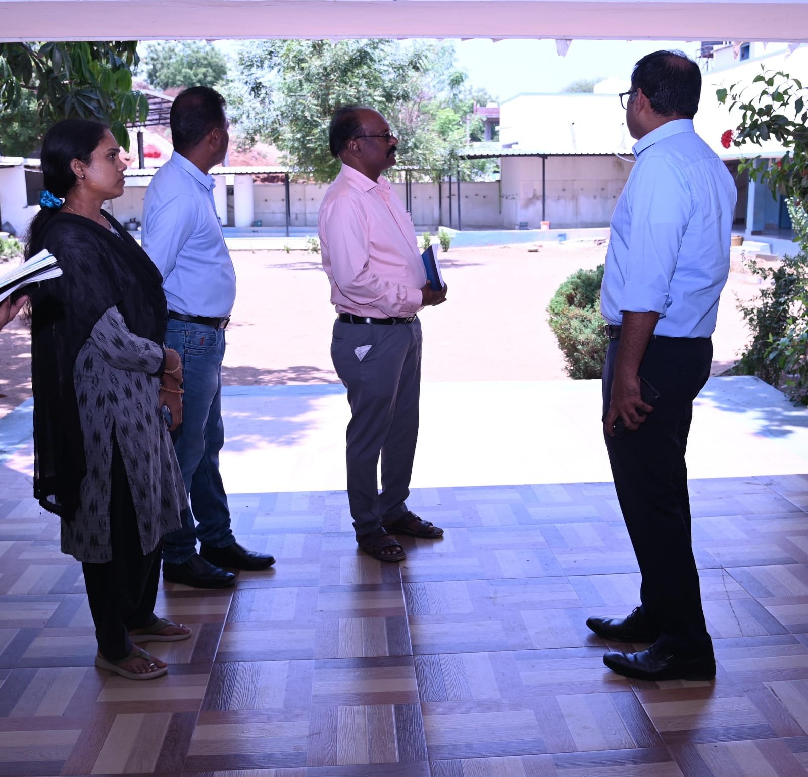 ధర్మారం మండలంలో విస్తృతంగా పర్యటించిన జిల్లా కలెక్టర్ కోయ శ్రీ హర్ష